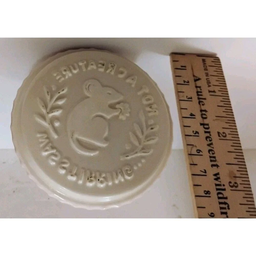 Anthropologie Philomena Christmas Mouse Cookie Stamp Not A Creature Was Stirring